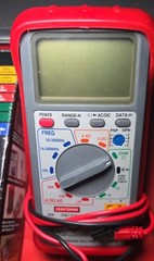 Craftsman 82028 Digital Multimeter Auto-Ranging CAT III 600V 20A