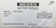 18821 MEIDEN BATTERY MODULE UP012/002A