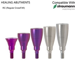 5Pcs/Set US Dental Healing Abutment Cap NC/RC for Straumann ITI-Bone Level NC/RC