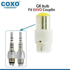 COXO Dental Fiber Optic High Speed Handpiece Air Turbine LED Coupling 6Hole