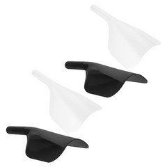 4 Pcs Face Cover for Makeup Protection Facial Hairdressing Shield