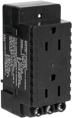 Weidmuller 6720005430 15A 120V Din-rail mount duplex receptacle w/LED indcatr