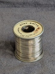 Harris Stay-Brite #8 Silver Bearing Solder 1/16″ 1 lb Pound Spool NOS