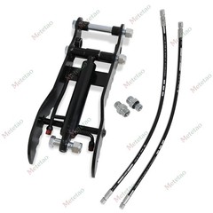 Hydraulic Thumb Clip for Mini Excavators Attachments Single Hole Metal Grab