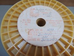 25 feet 24 AWG Gore Silver Plated Copper PTFE Wire Gray/Red Solid 1 Strand SPC