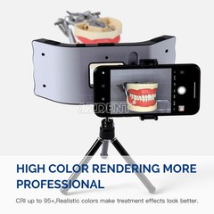 Portable Dental Photography Filling Light lamp Mobile Phones Oral Light