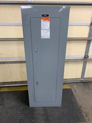 SQUARE D 225 AMP 480/277 VOLT 3 PHASE 42 CIRCUIT MAIN LUG BREAKER PANEL…P-1342