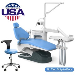 Dental Hygiene Prophy Air Motor Handpiece 4Holes & Nose Cones 360° Swivel
