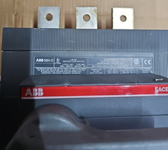 ABB SACE S6H-D SACE S6 Molded Case Switch 800 Amps 600VAC without key