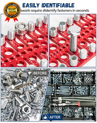57 Nut and Bolt Thread Checker – Thread Checker Standard and Metric Bolt