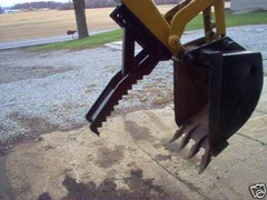 24 inch excavator thumb backhoe thumb AMERICAN MADE USA FREE SHIPPING