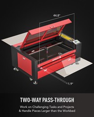 OMTech CO2 Laser Engraver Cutter Cutting Engraving Machine CW-5200 Water Chiller