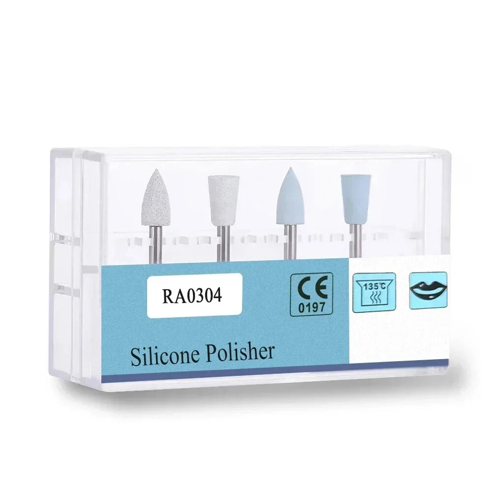 4 Pcs/Kit Dental Composite Low-Speed Handpiece Contra Angle Polishing Kit RA0304