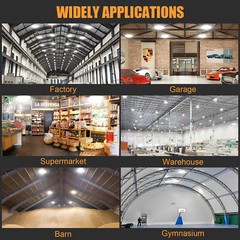 LED High Bay Light 33600lm (Eqv.1000W MH/HPS) 5000K Warehouse UFO Light 240 Watt