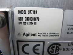 Agilent OmniBer 718 Communications Analyzer 37718A w/OPT 002,012,104,601