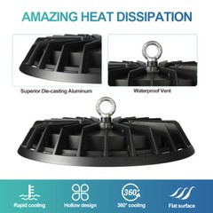 10Pack 200W UFO Led High Bay Light Commercial Industrial Factory Warehouse Light