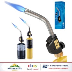 Durable Propane Torch for HVAC and Plumbing – Trigger Start and Adjustable Flame