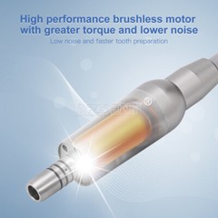 AZDENT Dental Brushless LED Electric Micro Motor 1:1/1:5 Increasing Handpiece