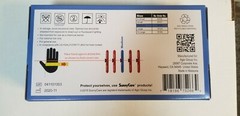 100qty Nitrile Gloves Size Medium Blue Color w/ FREE Shipping!