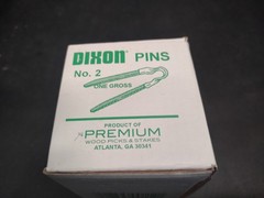 1 Box Dixon Pins, 144 Pieces, Double Wood Pick Fasteners for Florist Floral Foam