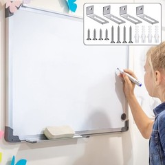 Oudain 20 Set Whiteboard Brackets Whiteboard Installation Hardware Kit Mounting