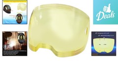 High Clarity Lens Replacement for ESAB Sentinel A50 – 5 Pack for Clear Vision