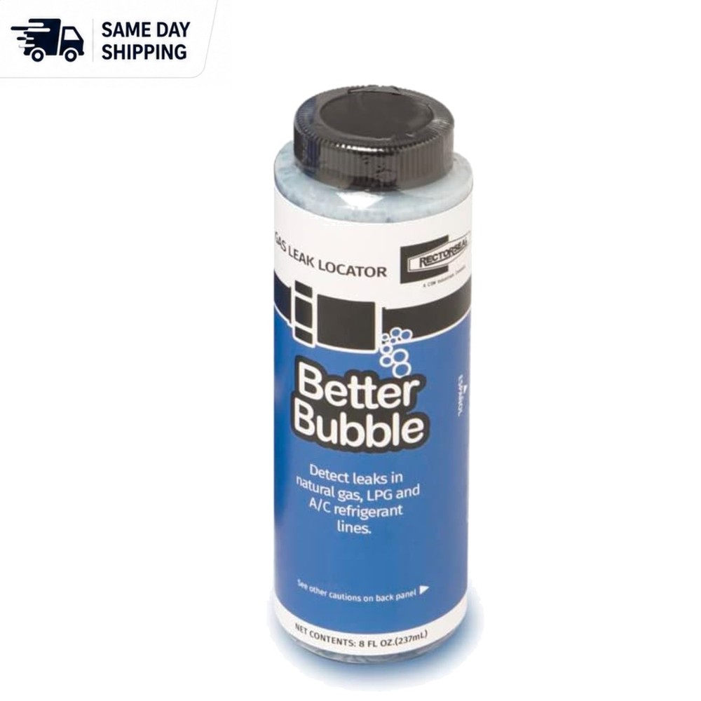 8oz Better Bubble Leak Locator – Biodegradable Detection for HVAC & Plumbing