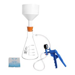 1000mL Filtration Kit- Flask, Pump, Funnel, Filter, Tubing, Stopper – Eisco Labs
