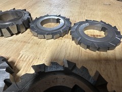 Lot of 13 Side Milling Cutters Different Profiles