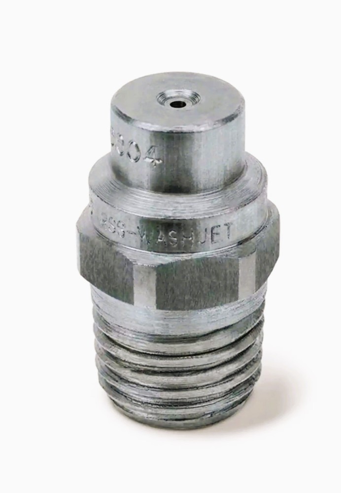 Spraying Systems 1/4″ MEG 0 Deg WashJet Nozzle Item 0020 Orifice w/ Vane