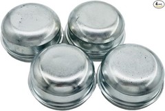 Replacement Dust Cap Grease Cover 2-3/8″ for Trailer Camper RV Axle Hub (Qty 4)