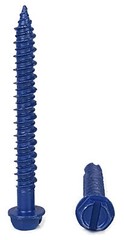 Hex Head Masonry Anchor Concrete Screw 1/4″ x 3-3/4″ Qty 100