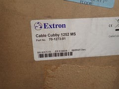 Extron Cable Cubby 1252 MS 70-1273-01 Matching-Surface Cable Access Enclosure C1