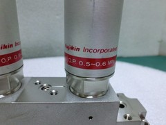 Fujikin 316L-P 477945 Pneumatic Valve Assy,OP 0.5-0.6mPa Type N.C.,Used,Jp+9668