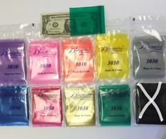 BaggiesSince1987 – 3030 ZIP COLOR BAGS 3″ X 3″ 200 PCS MIX O CHOOSE, READ DETAIL