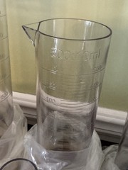 7 Science Measuring Test Tube 10,25,50,100,250,500,1000 ml Plastic Cylinder