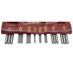Thread Measuring Wire Set of 48 Wires in 16 Different Sizes