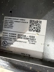 Scotsman (2020) DCE33A-1SSD Air Cooled Full Cube Ice Machine 115V