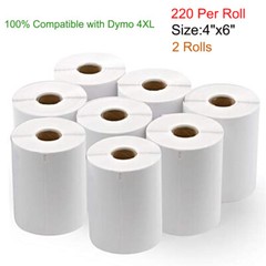 2-40 Rolls 4″x6″ Direct Thermal Shipping Labels for 1744907 Dymo 4XL LabelWriter