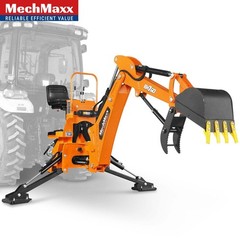 MechMaxx 8′ Tractor Backhoe Attachment With Mechanical Thumb,for 25-100HP,BH760M