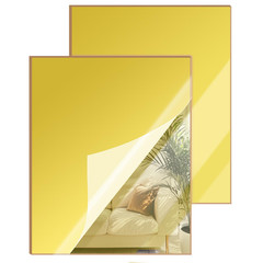 Gold Mirror Acrylic Sheets – 12×16 Inches, 2 Pack for DIY Crafts & Décor