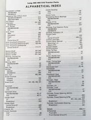 Long 350 360C 445 445Sd Tractor Parts Catalog Manual Book Exploded Views Numbers