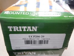 Tritan UCP206-20 Pillow Block Bearing,Ball,1-1/4″ Bore