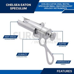 2 Chelsea Eaton Anal Rectal Speculum Set Small & Large OB/GYN Urology German GR