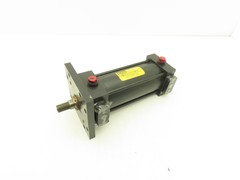 Parker 3.25 JB2ANUS14 Pneumatic Air Cylinder 3.25″ Bore 6″ Stroke Flanged *READ*