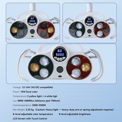Wireless Dental Camera Light 1920×1080P Dual Color Expert Diagnosis HD Photos