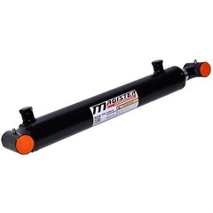 Hydraulic Cylinder Welded Double Acting 2.5″ Bore 14″ Stroke Cross Tube 2.5×14