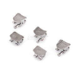 10X AZDENT Dental Orthodontic Metal Brackets Braces Mini Roth 022 Hooks 3-4-5