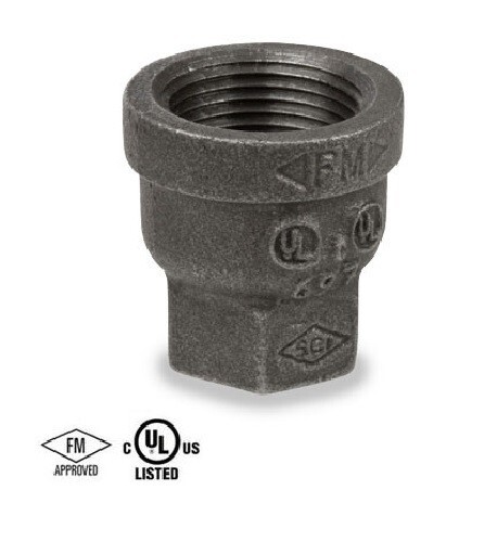 1-1/4″ x 3/4″ Reducing Hex Coupling Class 300 Ductile Iron Female NPT Thread GAV