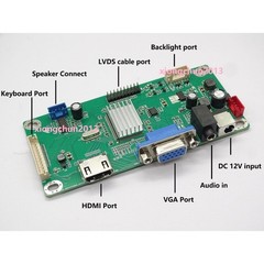 For LM270WQ1-SDE3 iMAC LED HDMI VGA EDP Controller board 2560×1440 27″ LED panel